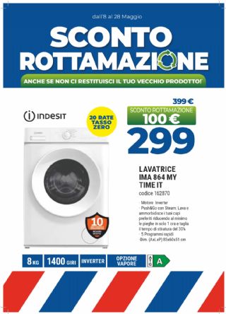 LAVATRICE INDESIT IMA864MYTIME 8KG